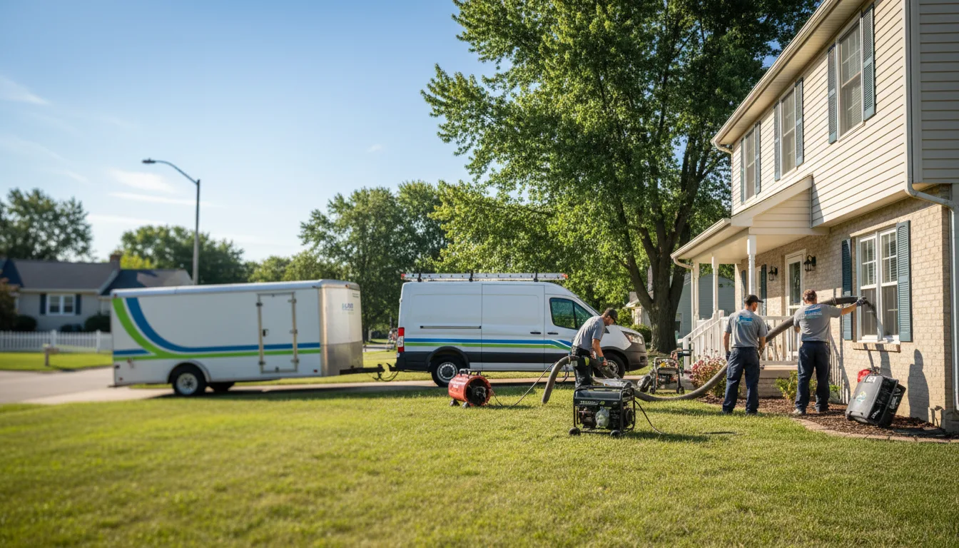 Flooded Basement Restoration And Cleanup With Repair in Palo, MI near me